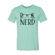 Book Nerd Shirt | Heather Mint | Bookish Nostalgia 