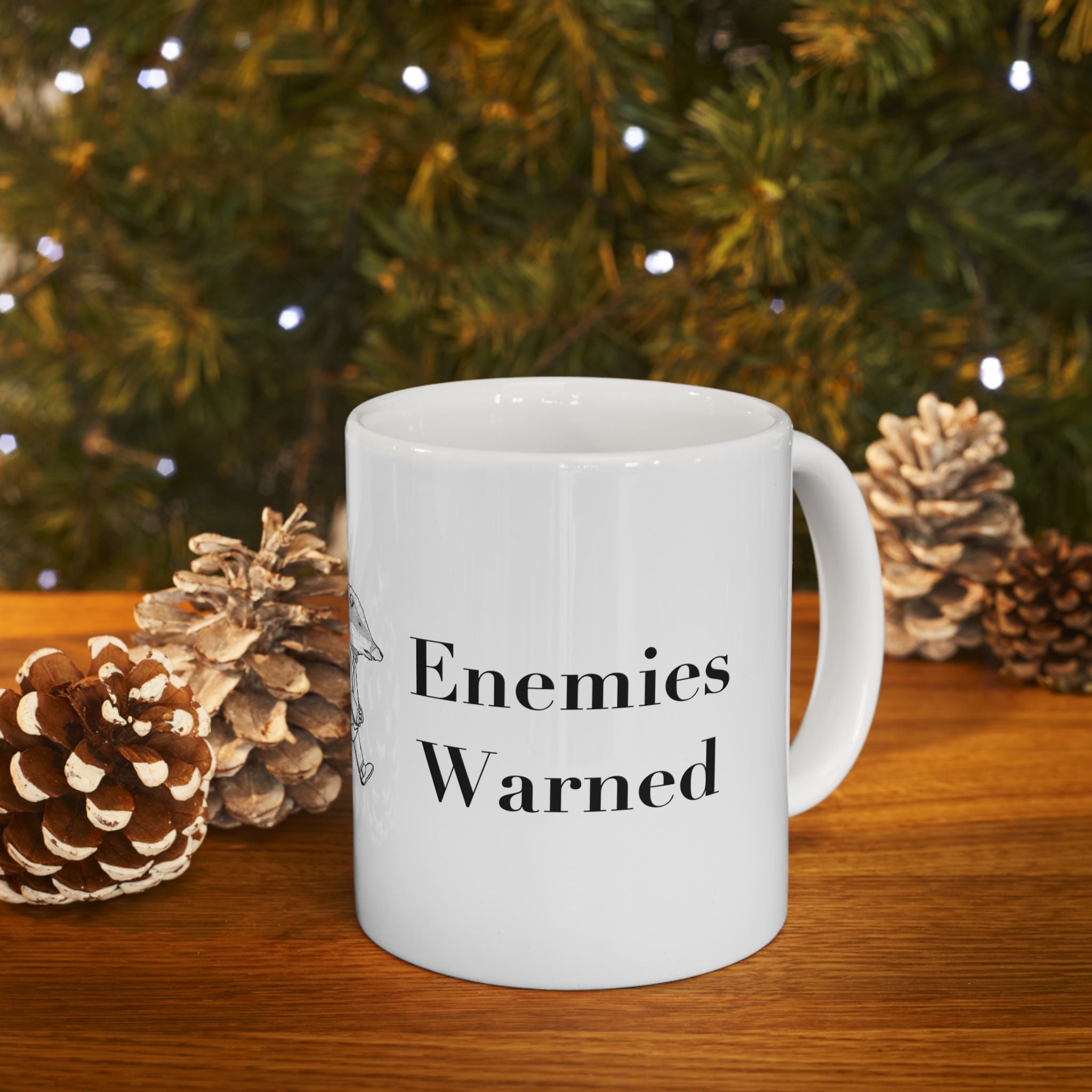 Friends Welcome, Enemies Warned - The Wind in the Willows Mug