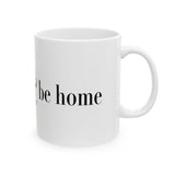 Literature Mug - I'd Rather Be Home