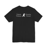 Classic Literature T-Shirt - Friends Welcome Enemies Warned