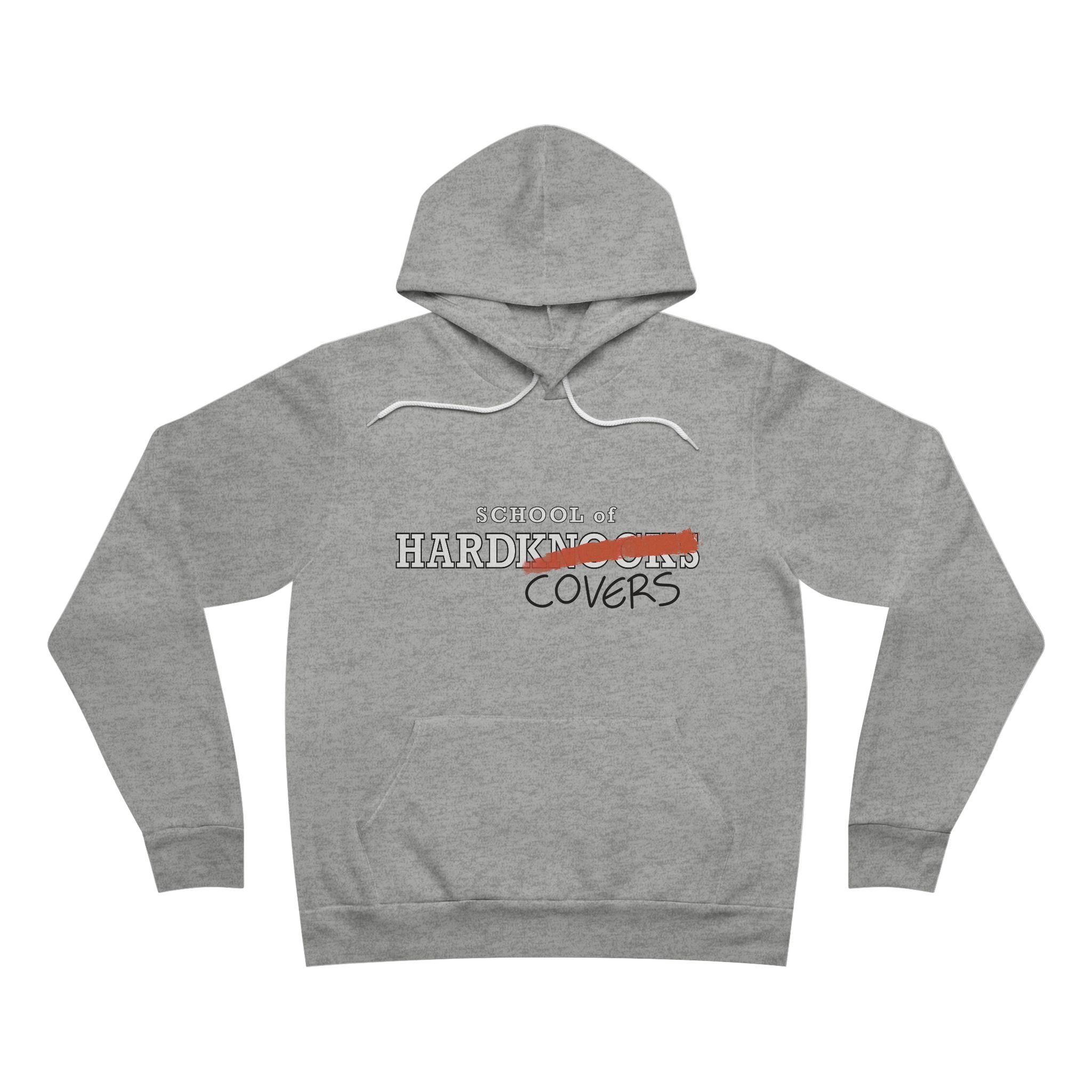The School of HardCovers | Hoodie | Athletic Heather | Bookish Nostalgia