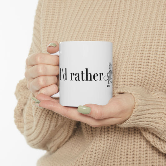 Literature Mug - I'd Rather Be Home