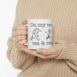 On my way to drink tea & read a book - The Wind in the Willows Mug