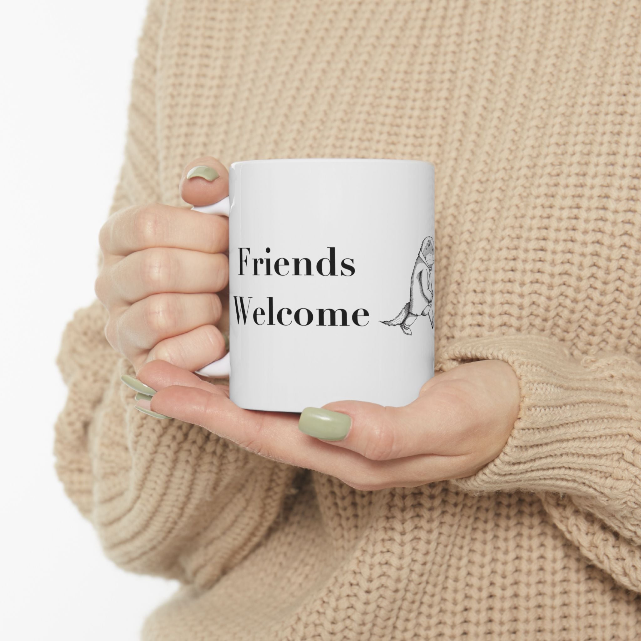 Friends Welcome, Enemies Warned - The Wind in the Willows Mug
