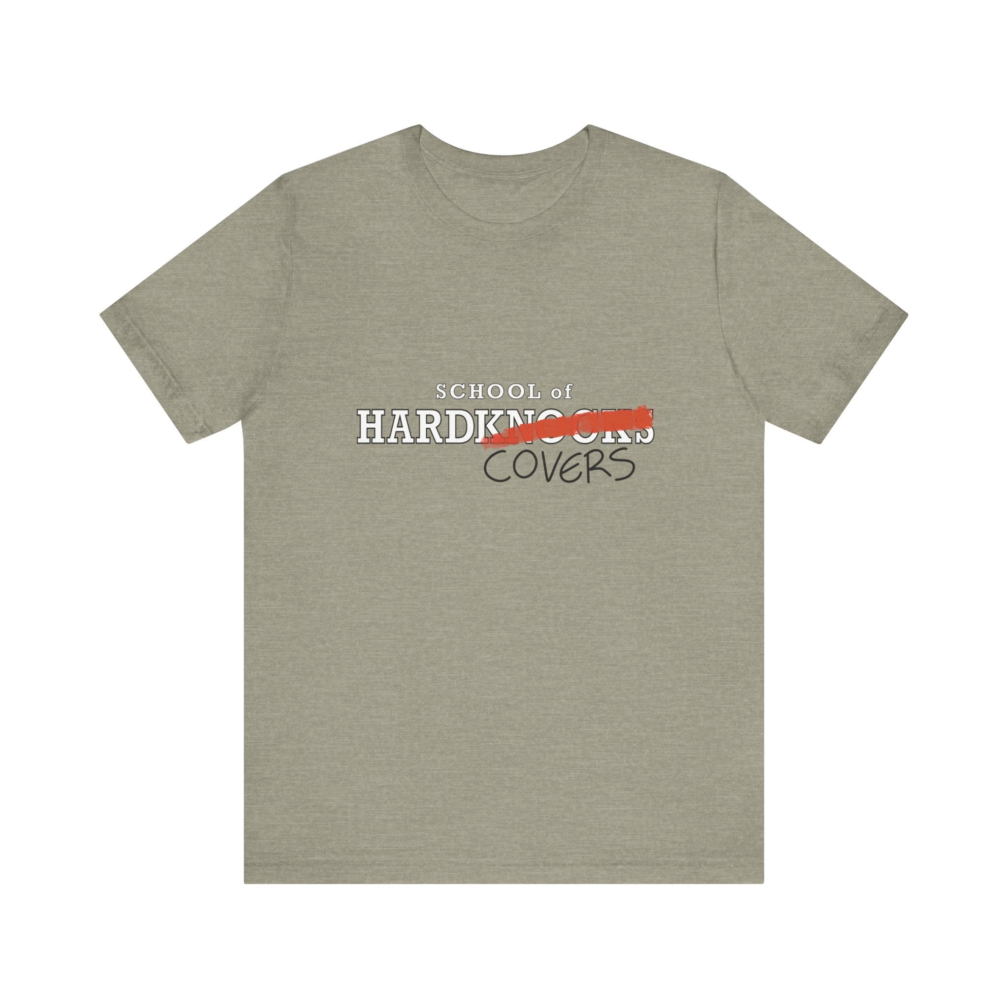 School of HardCovers | Unisex Tee | Heather Stone | Bookish Nostalgia 