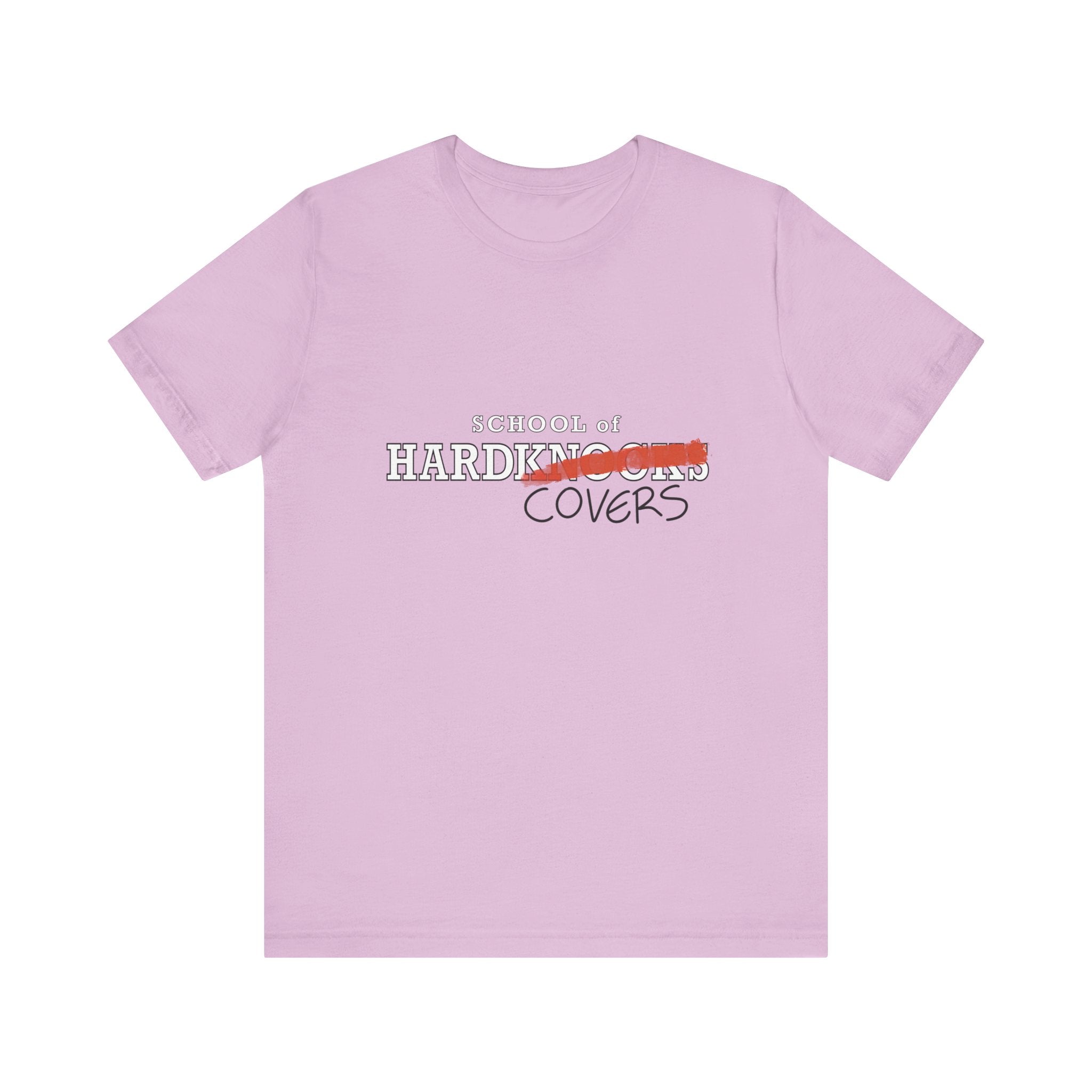 School of HardCovers | Unisex Tee | Lilac | Bookish Nostalgia 
