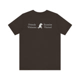 Classic Literature T-Shirt - Friends Welcome Enemies Warned