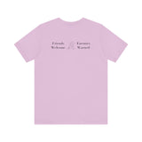 Classic Literature T-Shirt - Friends Welcome Enemies Warned
