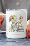Drink Tea & Read Books Stainless Steel Cup | Bookish Nostalgia