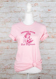 Crying over Book Boyfriends Design | Graphic Tee | Pink | Bookish Nostalgia 