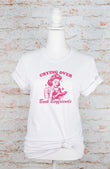 Crying over Book Boyfriends Design | Graphic Tee | White | Bookish Nostalgia 