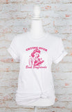 Crying over Book Boyfriends Design | Graphic Tee | White | Bookish Nostalgia 
