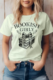 Vintage Coquette Book Graphic Tee | Citron | Bookish Nostalgia 