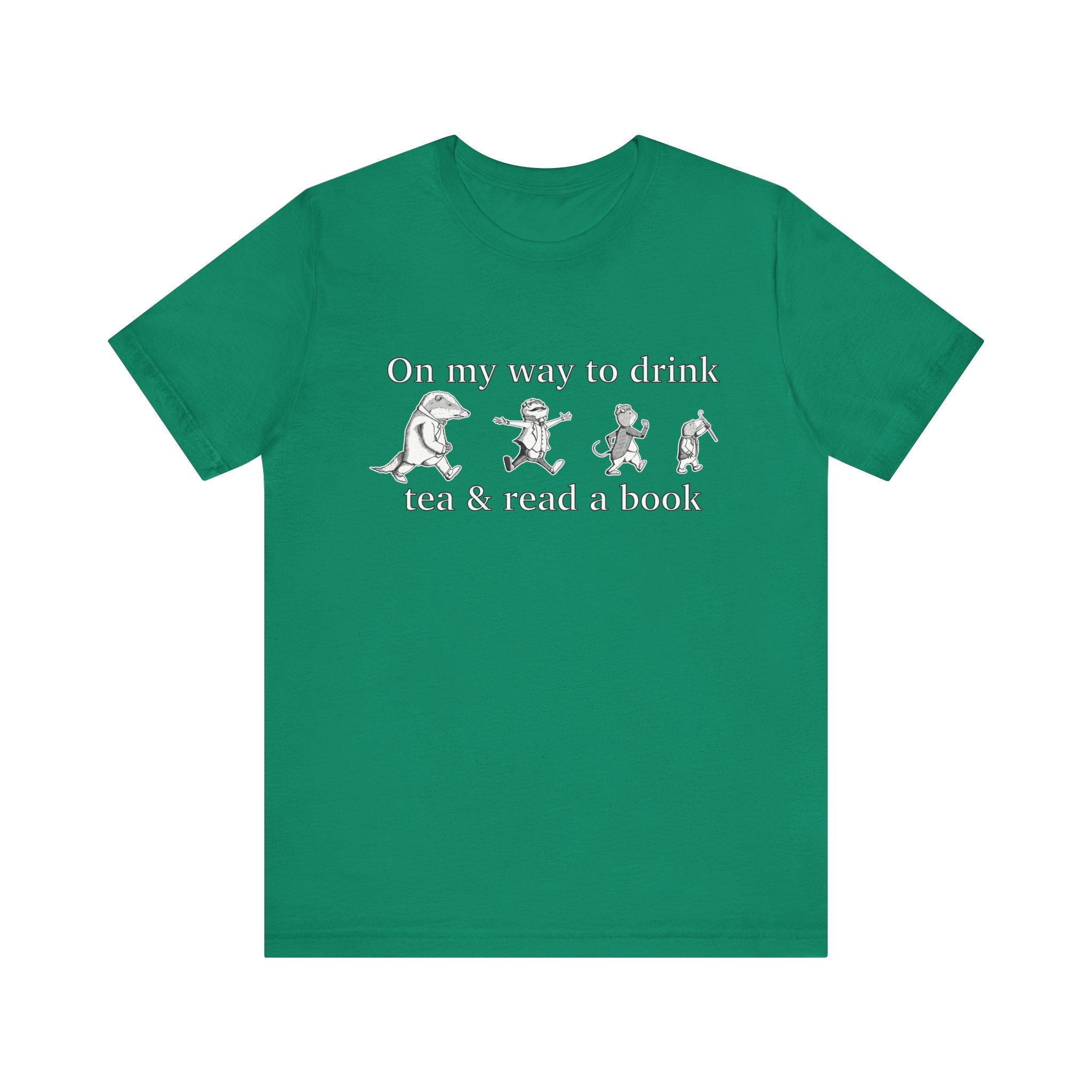 Classic Literature T-Shirt - On my way to drink tea & read a book