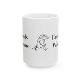 Friends Welcome, Enemies Warned - The Wind in the Willows Mug