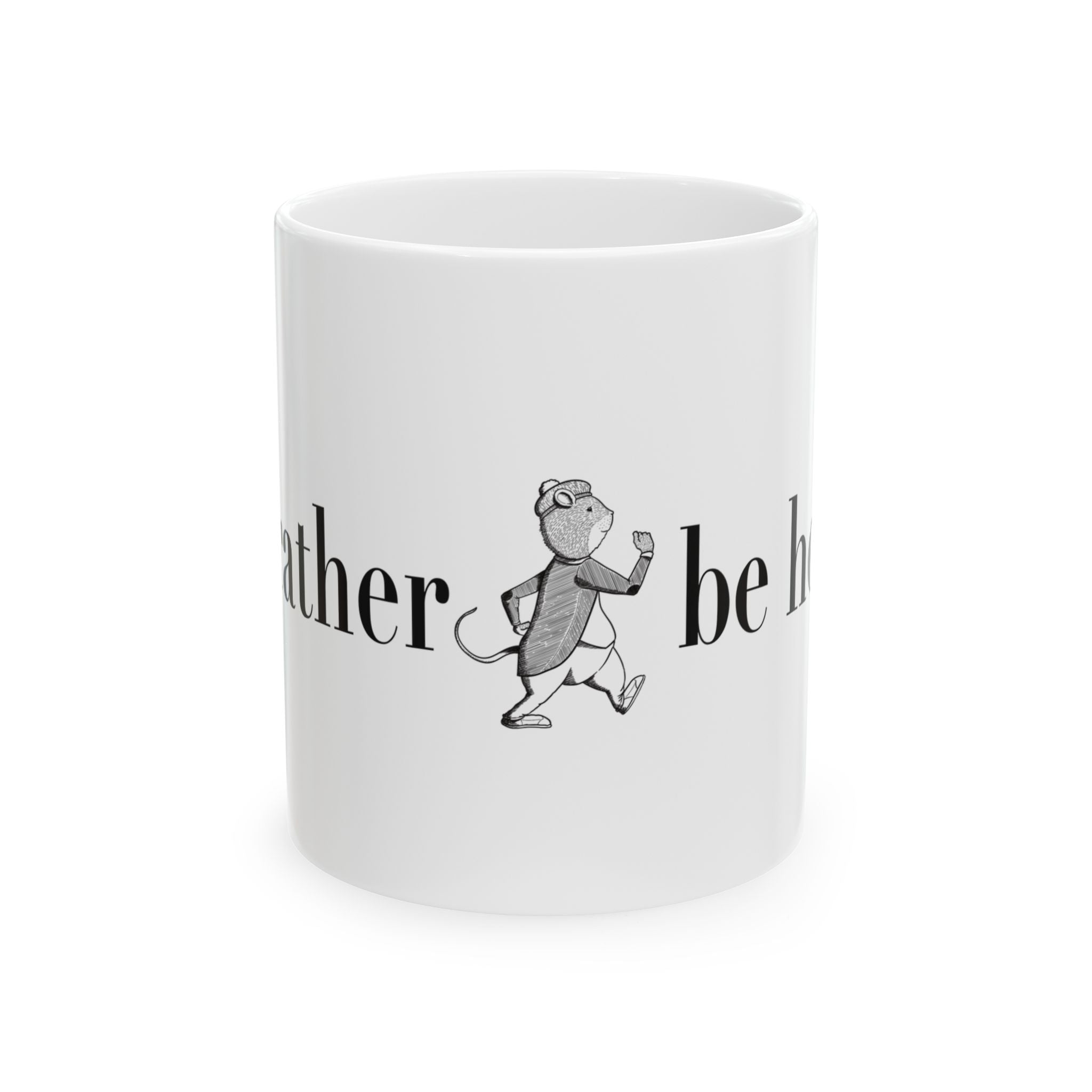 Literature Mug - I'd Rather Be Home