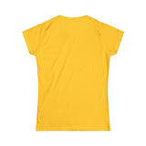 Hot Tub of Tea & Books - Women's Softstyle Tee - Daisy - Bookish Nostalgia