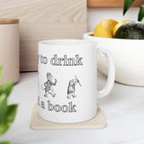 On my way to drink tea & read a book - The Wind in the Willows Mug