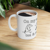 On my way to drink tea & read a book - The Wind in the Willows Mug