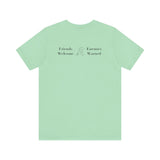 Classic Literature T-Shirt - Friends Welcome Enemies Warned