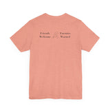 Classic Literature T-Shirt - Friends Welcome Enemies Warned