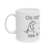 On my way to drink tea & read a book - The Wind in the Willows Mug