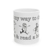 On my way to drink tea & read a book - The Wind in the Willows Mug