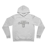 Literary Class U Design - Fleece Hoodie - White - Bookish Nostalgia 