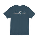 Classic Literature T-Shirt - Friends Welcome Enemies Warned
