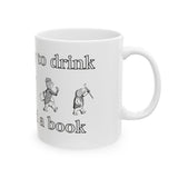 On my way to drink tea & read a book - The Wind in the Willows Mug