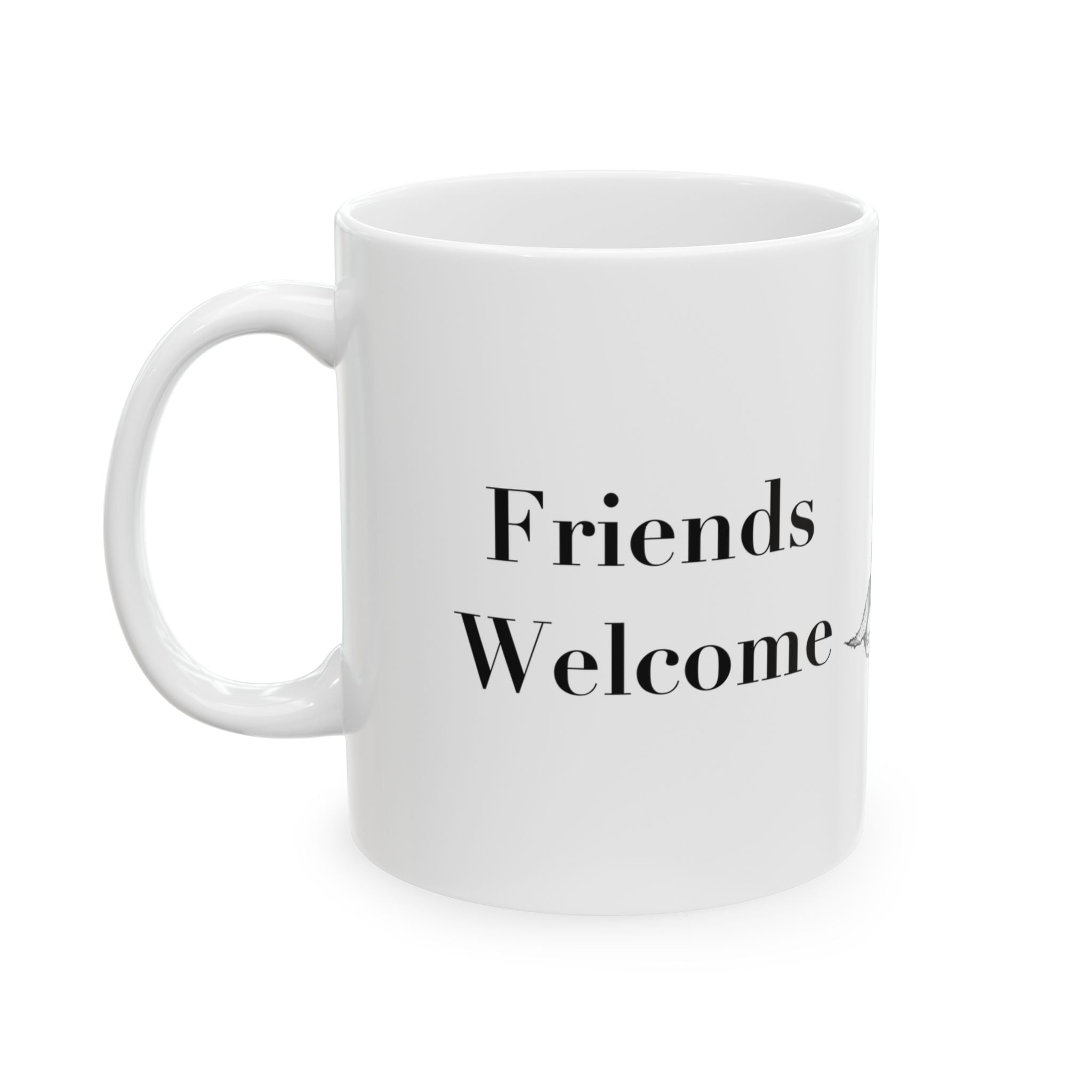 Friends Welcome, Enemies Warned - The Wind in the Willows Mug