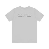Classic Literature T-Shirt - Friends Welcome Enemies Warned