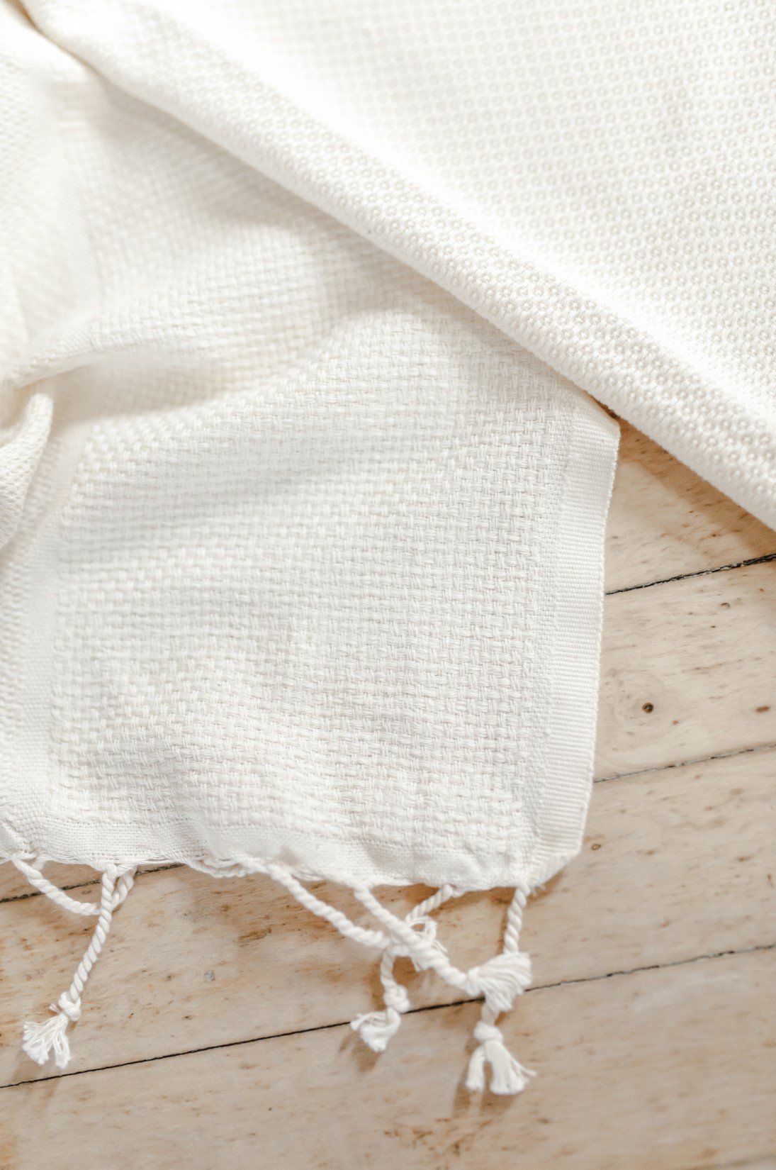 Let's Stay Home Design | Throw Blanket | Picture of the corner of the blanket | Bookish Nostalgia 