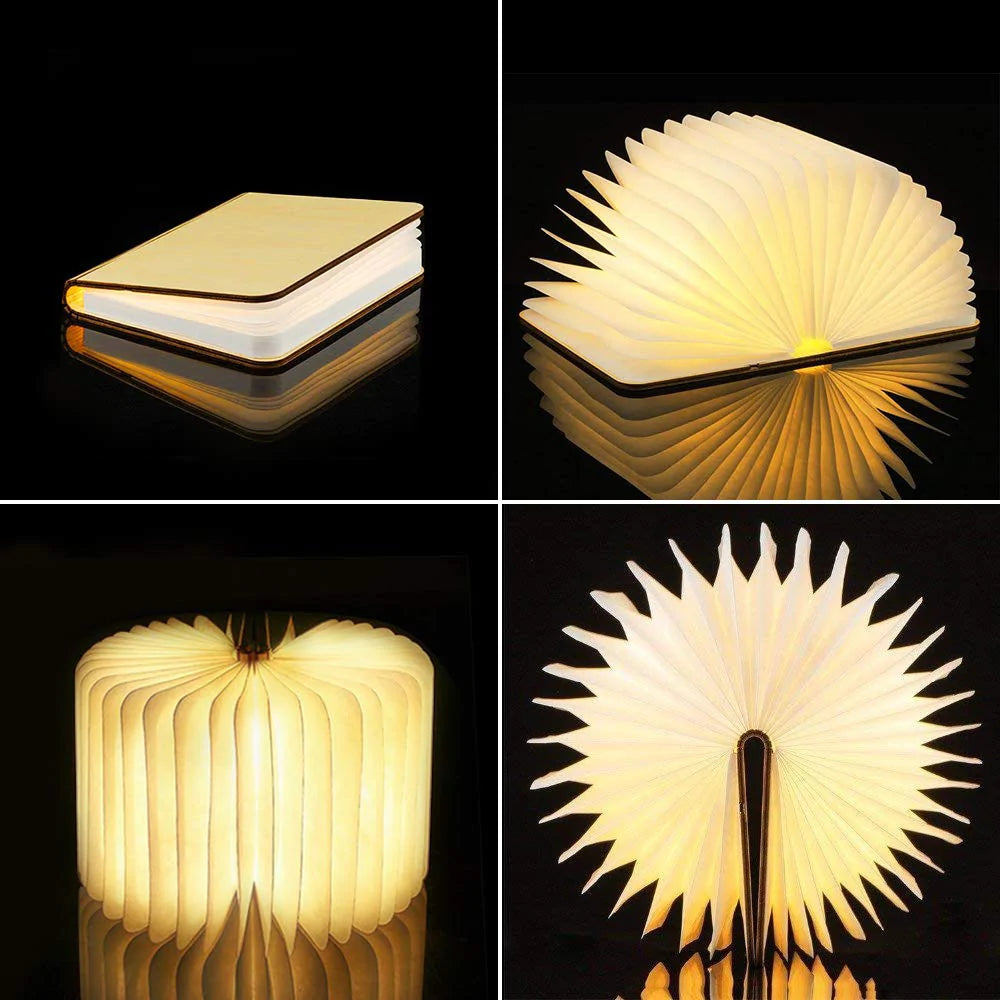 Portable LED Book Decor Night Light | The different ways you can set this up | Bookish Nostalgia