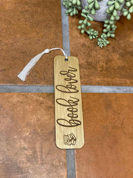 Book Lover Engraved Bookmark | Bookish Nostalgia