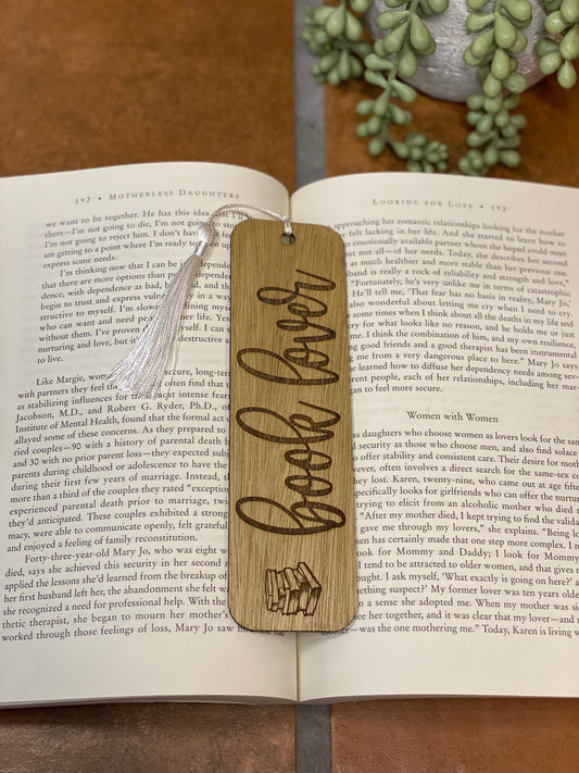 Book Lover Engraved Bookmark | Bookish Nostalgia
