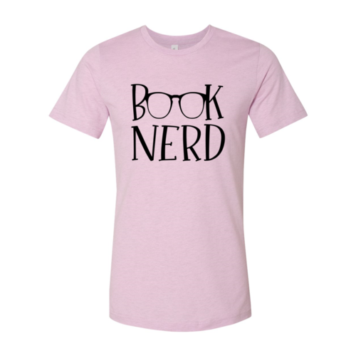 Book Nerd Shirt | Heather Prism Lilac | Bookish Nostalgia 