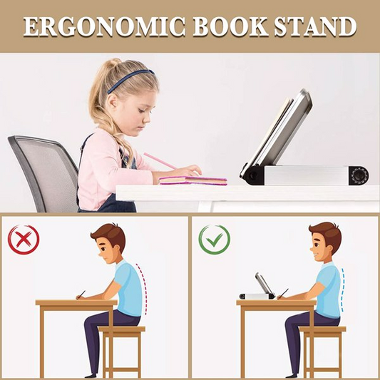 Adjustable Ergonomic Laptop Stand Book Stand | Bookish Nostalgia
