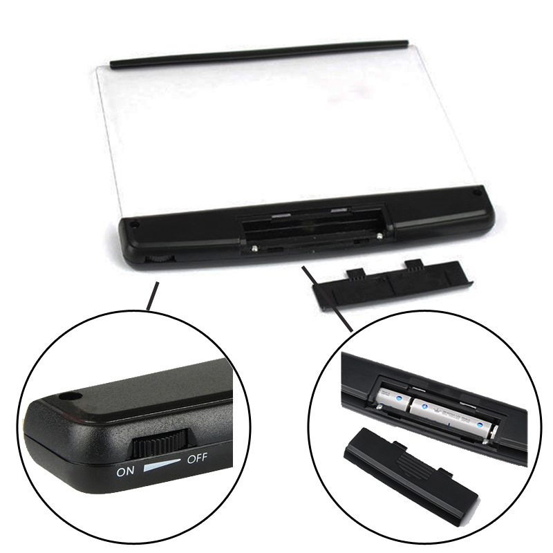 Adjustable LED Tablet Book Light | Chart of the Parts | Bookish Nostalgia 