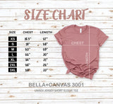 Book Nerd Shirt | Sizing Chart | Bookish Nostalgia 