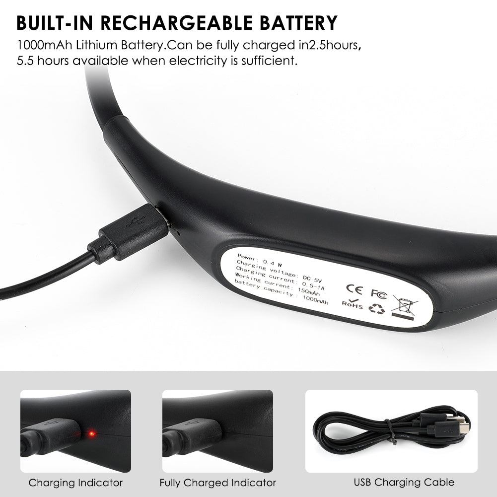 Led Neck Hanging Night Reading Lamp | Built in rechargeable battery | Bookish Nostalgia