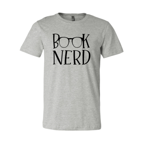 Book Nerd Shirt | Athletic Heather | Bookish Nostalgia 
