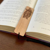 Owl Engraved Design | Wood Bookmark | Bookish Nostalgia