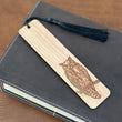 Owl Engraved Design | Wood Bookmark | Bookish Nostalgia