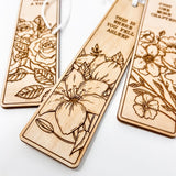 Book Lovers Wooden Bookmark | This is Where You Fell Asleep Design | Bookish Nostalgia 