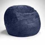 Cozy Royal Blue Bean Bag Chair - ShopCozyCorner | Bookish Nostalgia