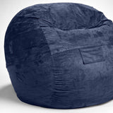 Cozy Royal Blue Bean Bag Chair - ShopCozyCorner | Bookish Nostalgia