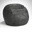 Cozy Dark Gray Bean Bag Chair - ShopCozyCorner | Bookish Nostalgia 