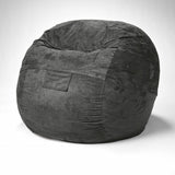 Cozy Dark Gray Bean Bag Chair - ShopCozyCorner | Bookish Nostalgia