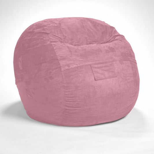 Cozy Rosy Pink Bean Bag Chair - ShopCozyCorner | Bookish Nostalgia